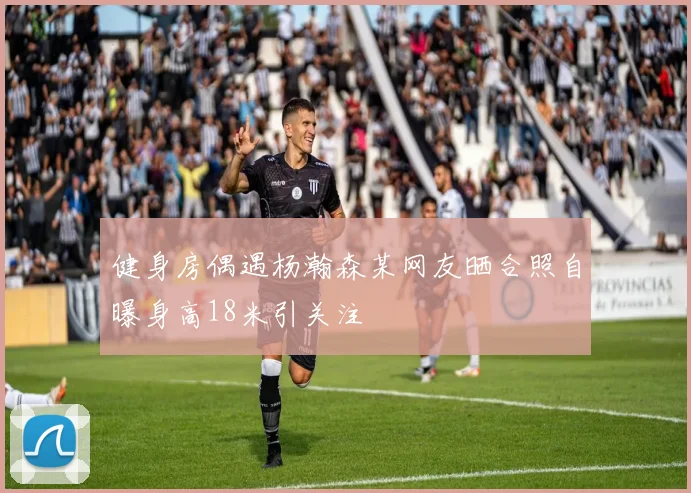 健身房偶遇杨瀚森某网友晒合照自曝身高18米引关注